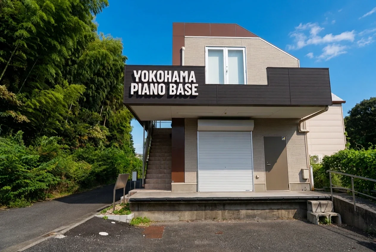 YOKOHAMA PIANO BASE の建物の外観